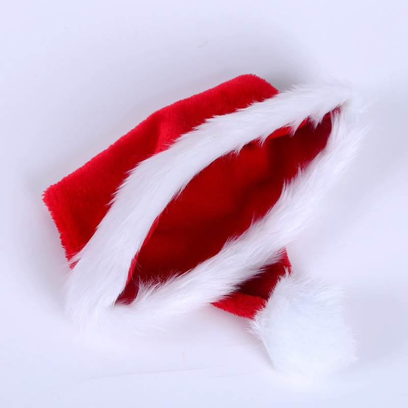 High Quality Plush Santa Hat