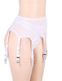 White Sexy Lace Garter Panty