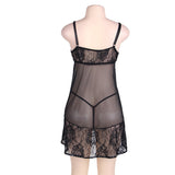 Soft Lace Babydoll with G-string