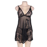 Soft Lace Babydoll with G-string
