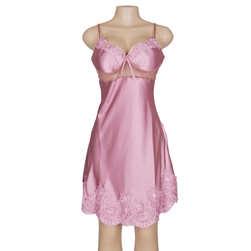 sexy babydoll lingerie with internal bra cups