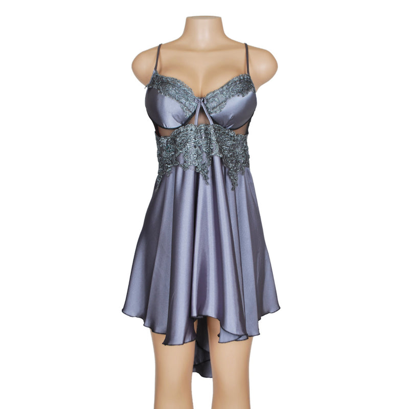 sexy babydoll lingerie with internal bra cups