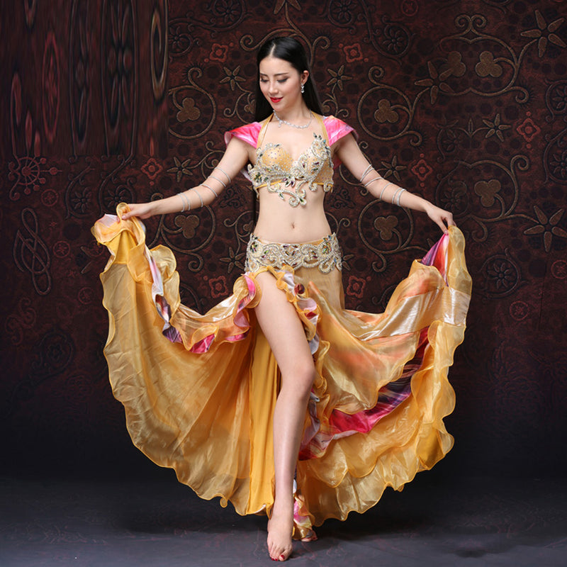 Women Push Up Egyptian Bra Belly Dance Costume Performance Belly Dance Clothes Wear