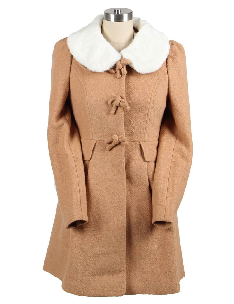 Fashion women woolen winter coat ladies long coat