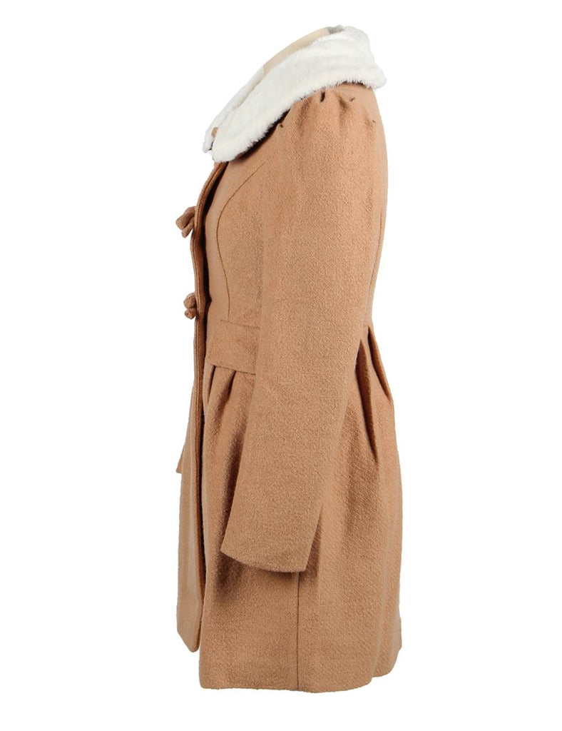 Fashion women woolen winter coat ladies long coat