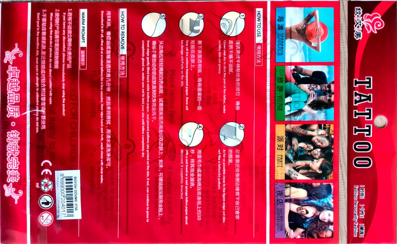 Tattoo Stickers with farawlaya