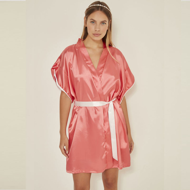 Women Satin Dressing Gown Elze Meldorf
