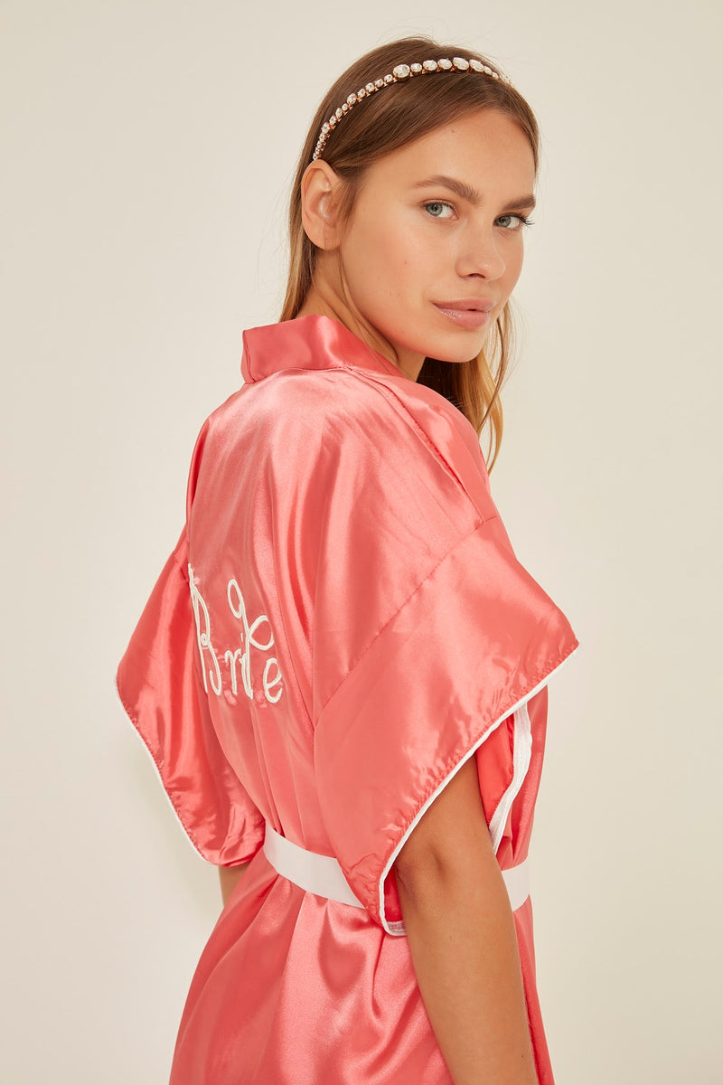 Women Satin Dressing Gown Elze Meldorf